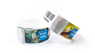 Brazalete de Tyvek con RFID